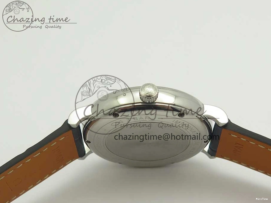 MIROTIME 0102 Portofino IW458101 SS MK 1:1 Best Edition Blue Dial On Blue Leather Strap MIYOTA MoistureWicking 7168